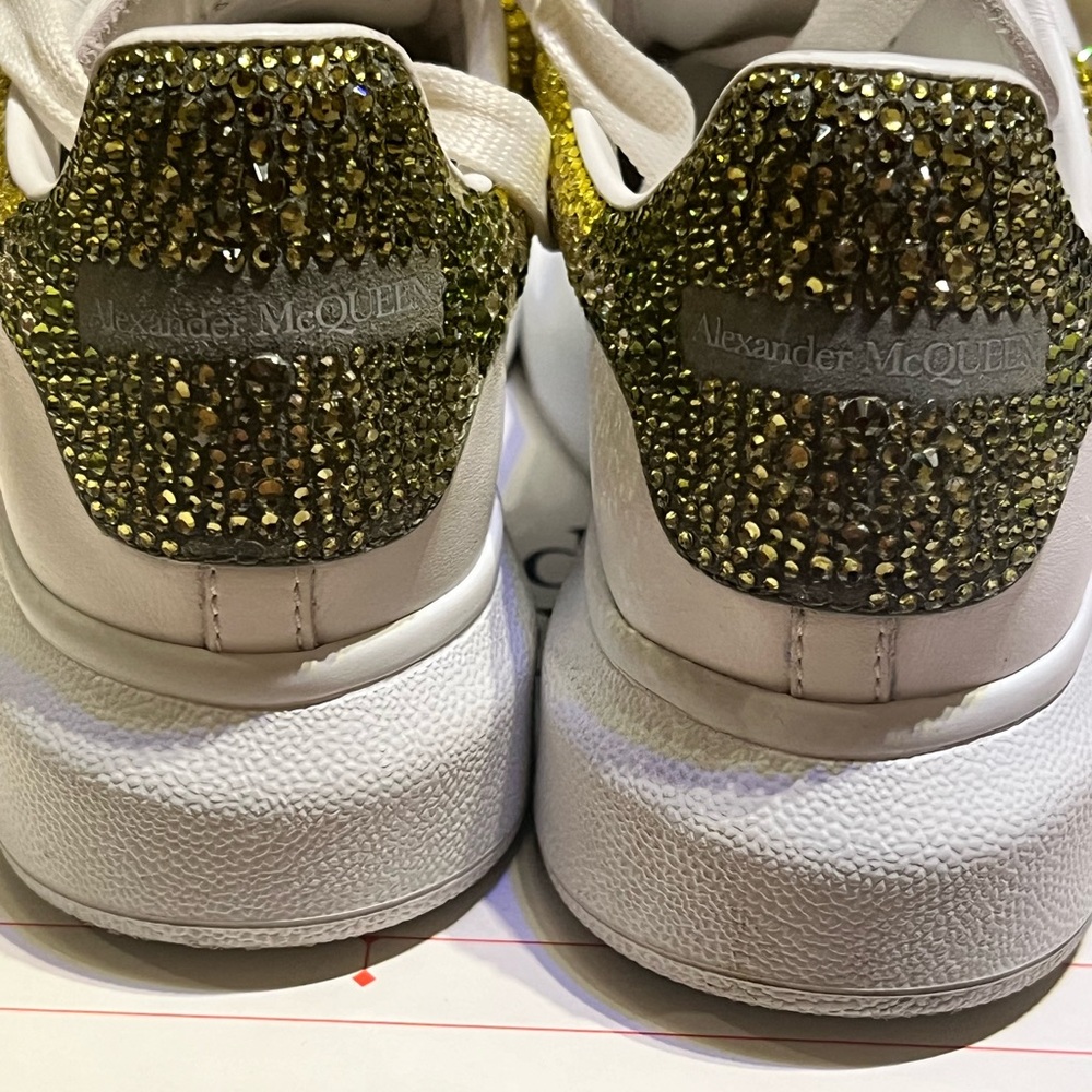 Alexander McQueen bejeweled sneakers